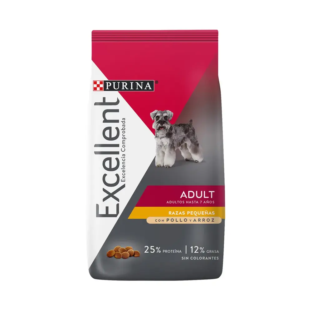 [PE-AD-RP-3.5KG] Purina Excellent Alimento Seco para Perro Adulto Raza Pequeña 3.5 kg