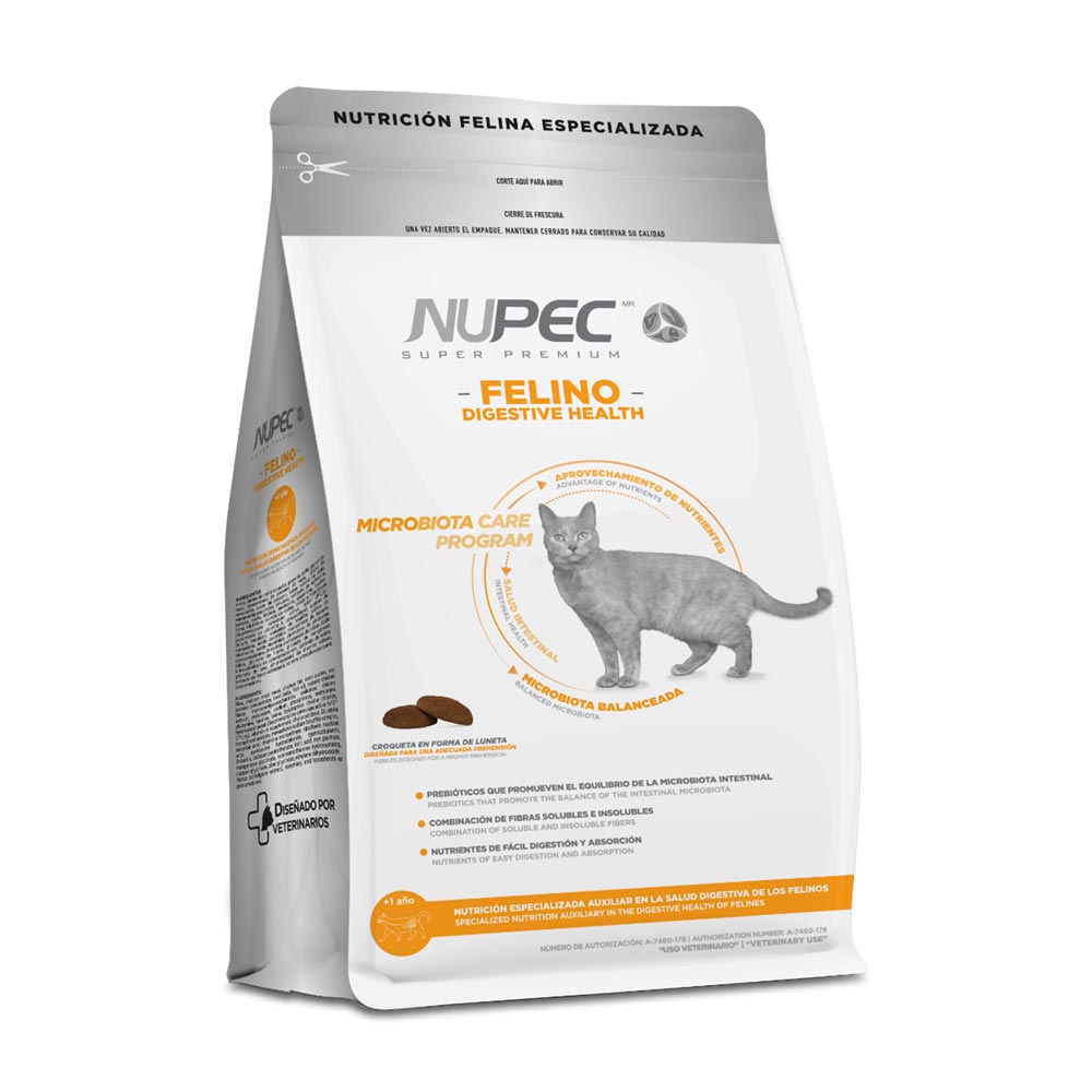 Nupec Felino Alimento Seco Digestive Health para Gato Adulto 3 kg