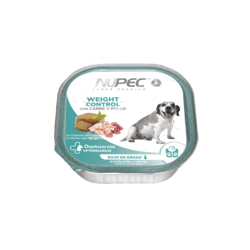 Nupec Alimento Humedo Weight Control para Perro Adulto Lata 100 g