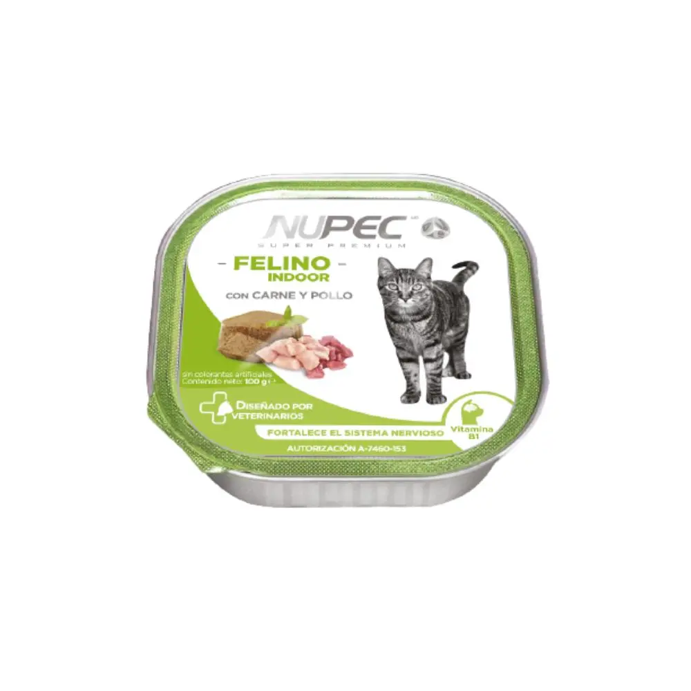 [NP-FE-HM-AD-LATA-100G] Nupec Alimento Humedo para Gato Adulto Lata 100 g