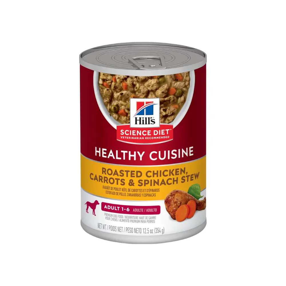 Hill's Alimento Humedo para Perro Adulto Receta Estofado 354 g