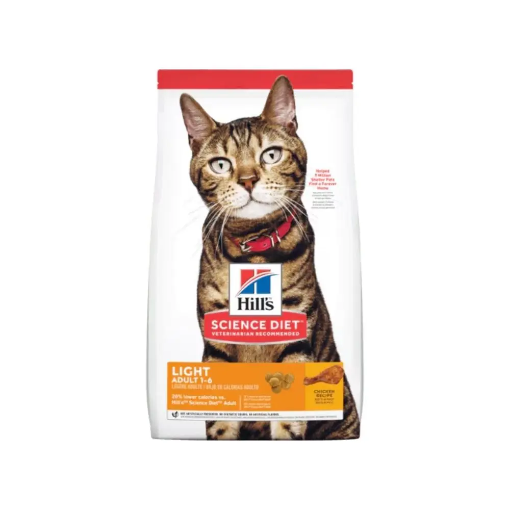 Hill's Alimento Seco Light para Gato Adulto 3.2 kg