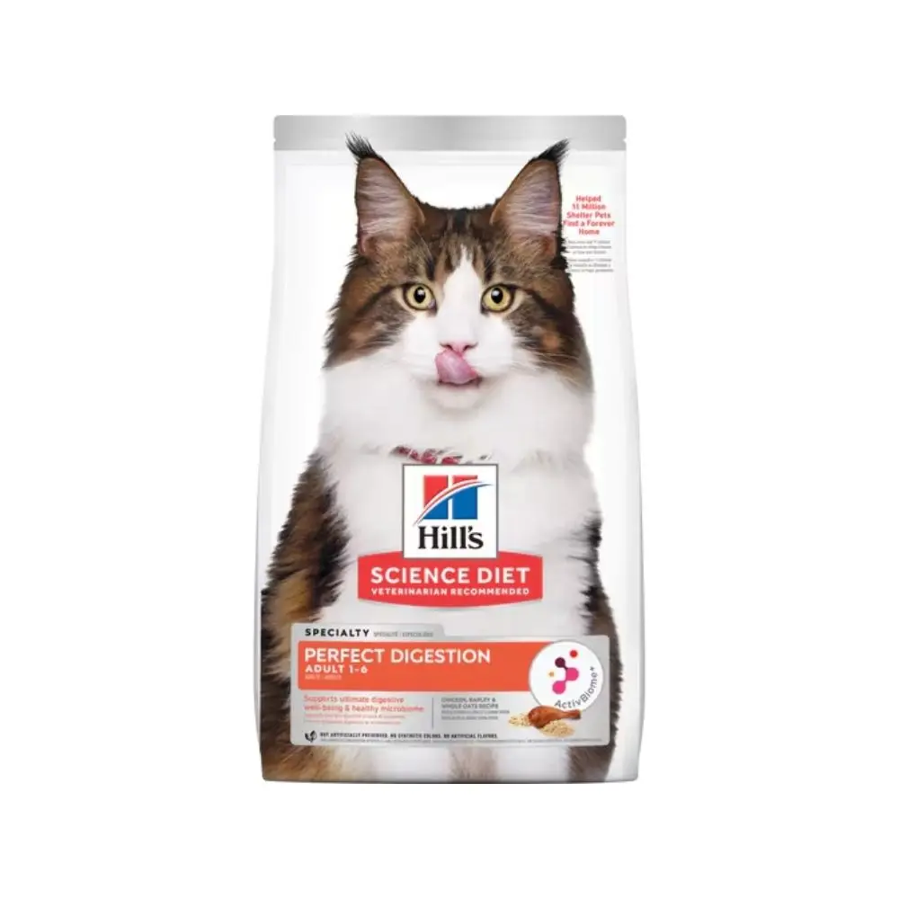 [HI-FE-PD-5.9KG] Hill's Alimento Seco Perfect Digestion para Gato Adulto 5.9 kg