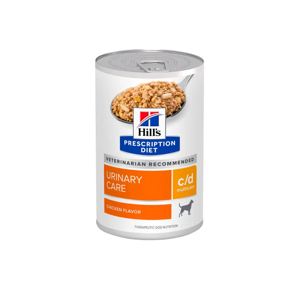 Hill's Prescripcion Alimento Humedo c/d Urinary Care para Perro Adulto Receta Pollo 370 g