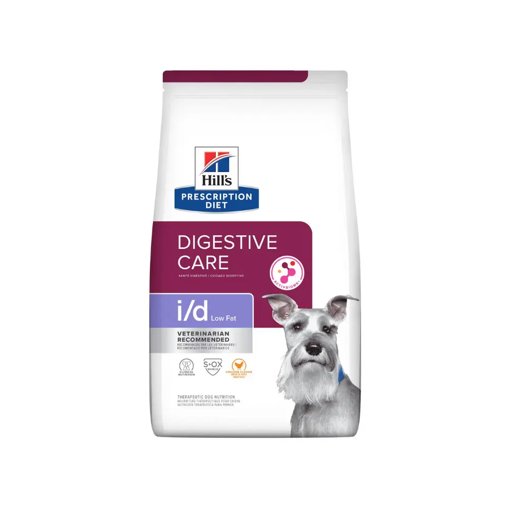 Hill's Prescripcion Alimento Seco i/d Digestive Care Low Fat para Perro Adulto 3.9 kg