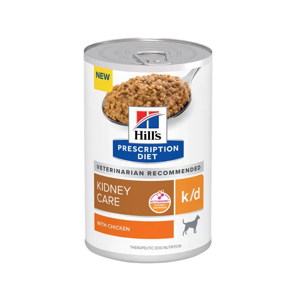Hill's Prescripcion Alimento Humedo k/d Kidney Care Perro Adulto Receta Pollo 370 g