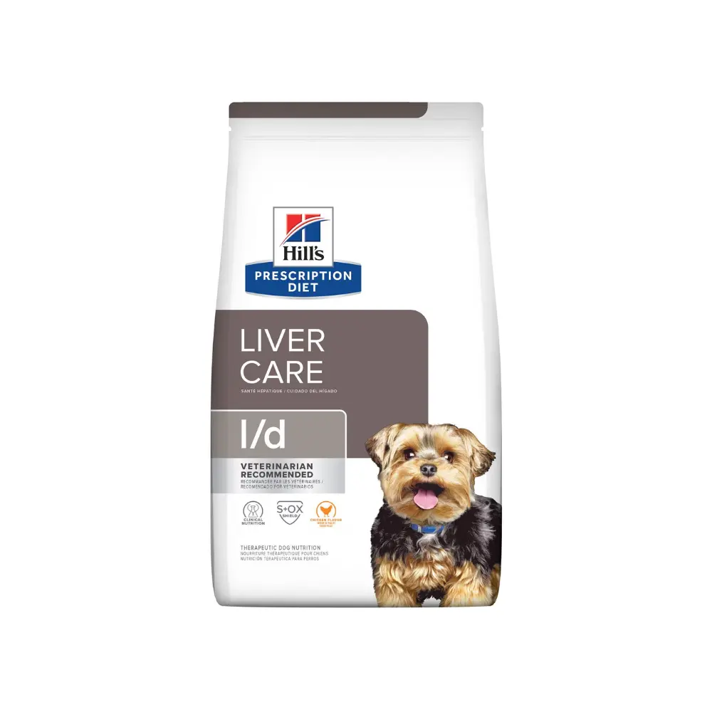 Hill's Prescripcion Alimento Seco l/d Liver Care para Perro Adulto 8 kg