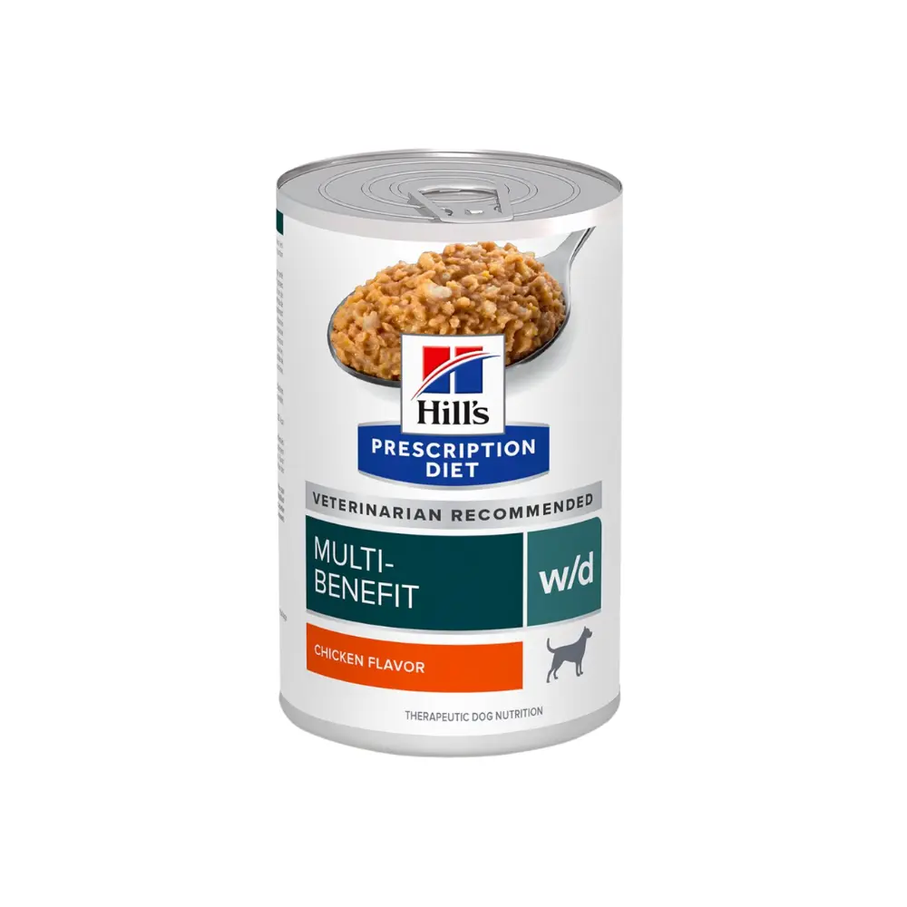 [HIVET-HM-WD-370G] Hill's Prescripcion Alimento Humedo w/d Multibenefit para Perro Adulto 370 g