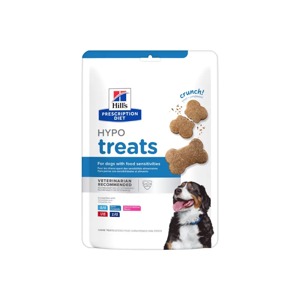 [HIVET-TREATS-ZD-300G] Hill's Prescripcion Treats Hypo Premios Hipoalergenicos para Perro Adulto 300 g
