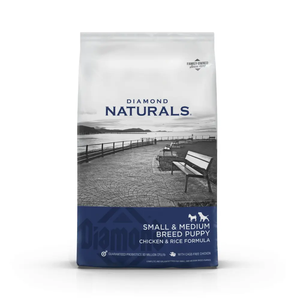Diamond Naturals Alimento Seco para Perro Cachorro Raza Pequeña y Mediana 1.5 kg