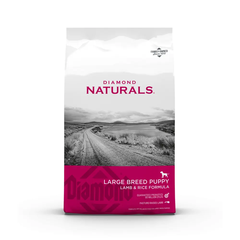 Diamond Naturals Alimento Seco para Perro Cachorro Raza Grande 18.14 kg