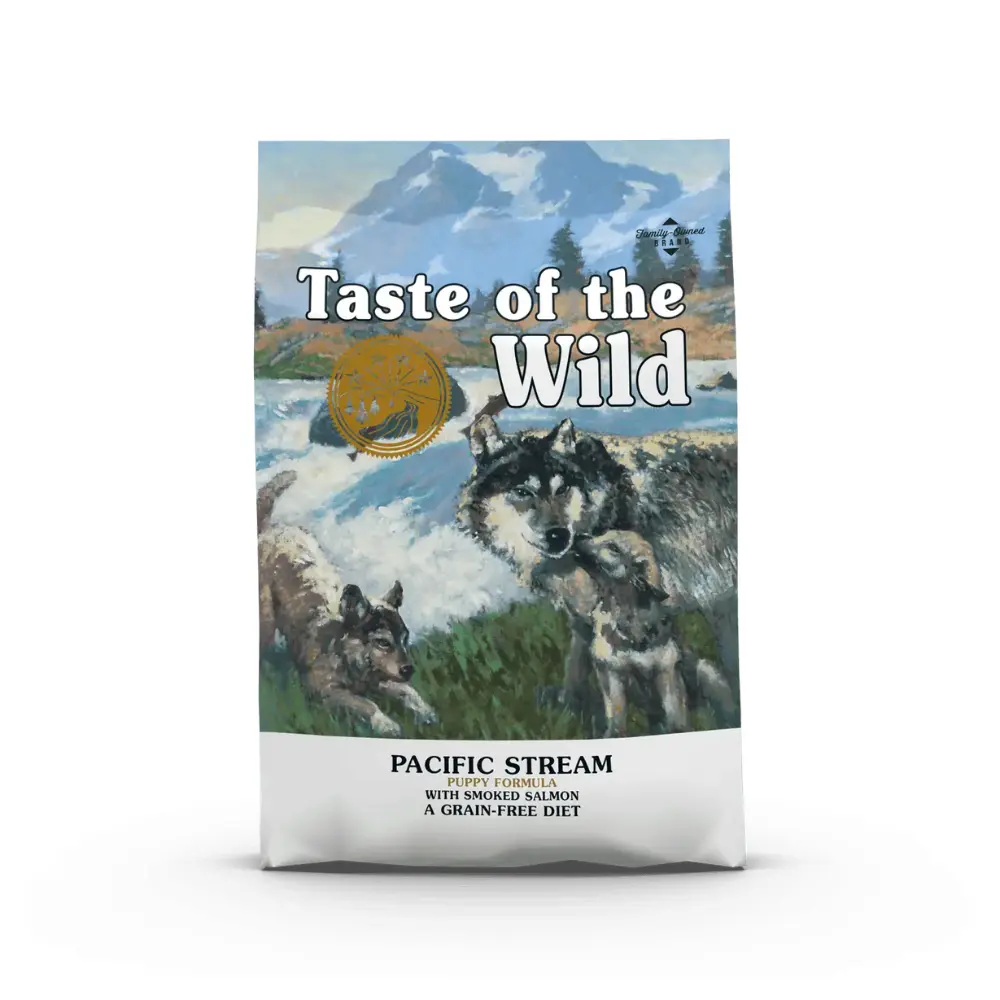 [TW-CA-PS-12.7KG] Taste of the Wild Alimento Seco Pacific Stream para Perro Cachorro Receta Salmon Ahumado 12.7 kg