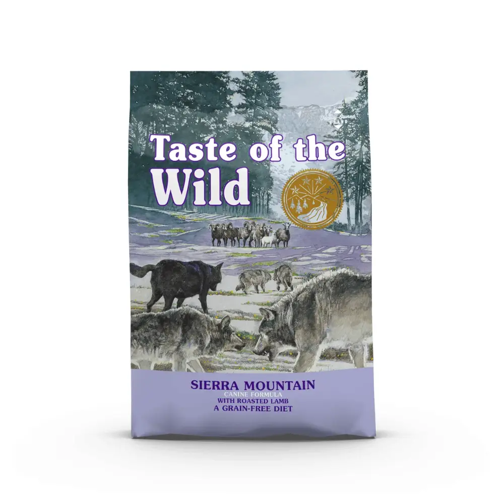 Taste of the Wild Alimento Seco Sierra Mountain para Perro Adulto Receta Cordero Asado 6.3 kg