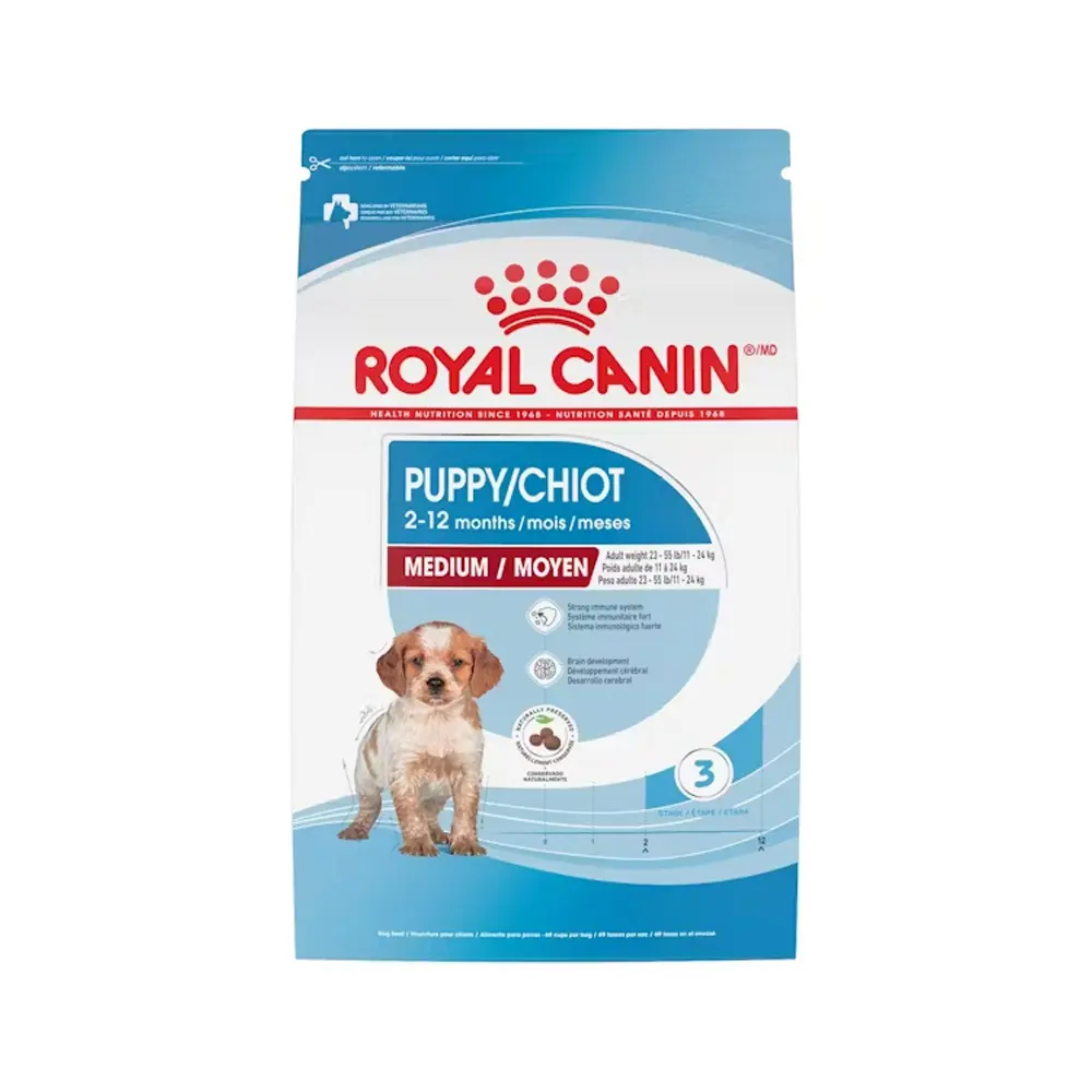 [RC-CA-RM-7.72KG] Royal Canin Alimento Seco para Perro Cachorro Raza Mediana 7.72 kg