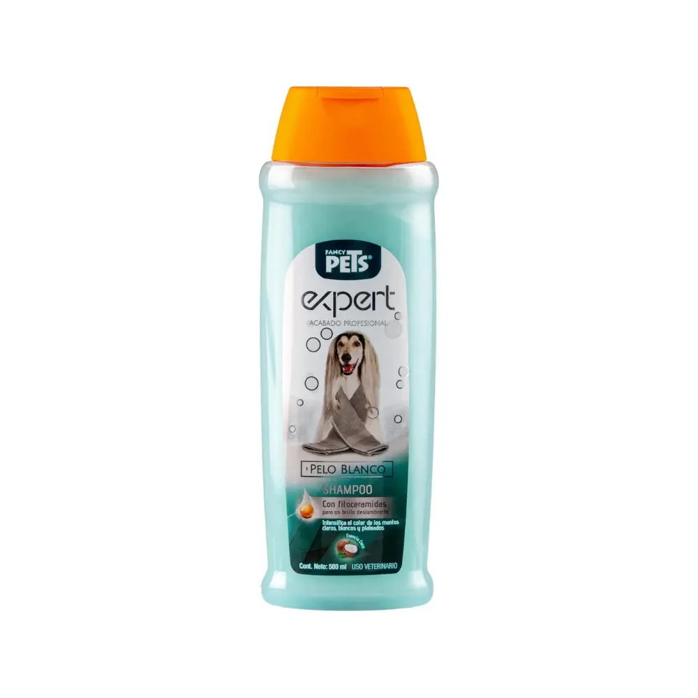 Fancy Pets Shampoo Expert para Perro Pelo Blanco 500 ml