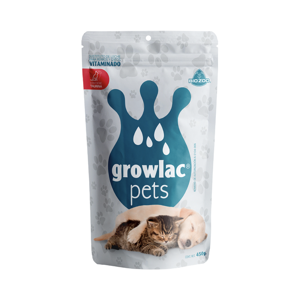 Growlac Sustituto de Leche para Perro y Gato 450 g