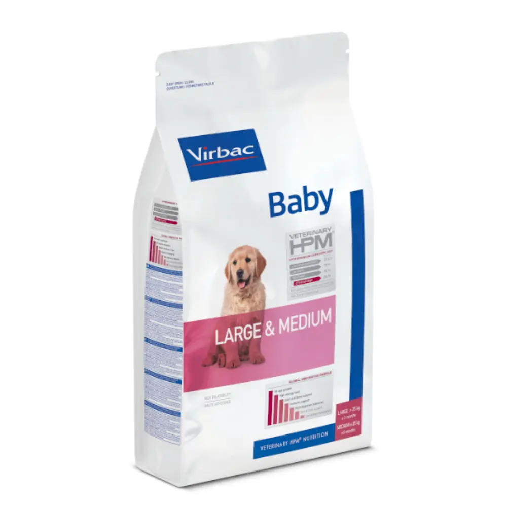 Virbac Alimento Seco para Perro Cachorro Raza Mediana/Grande 12 kg