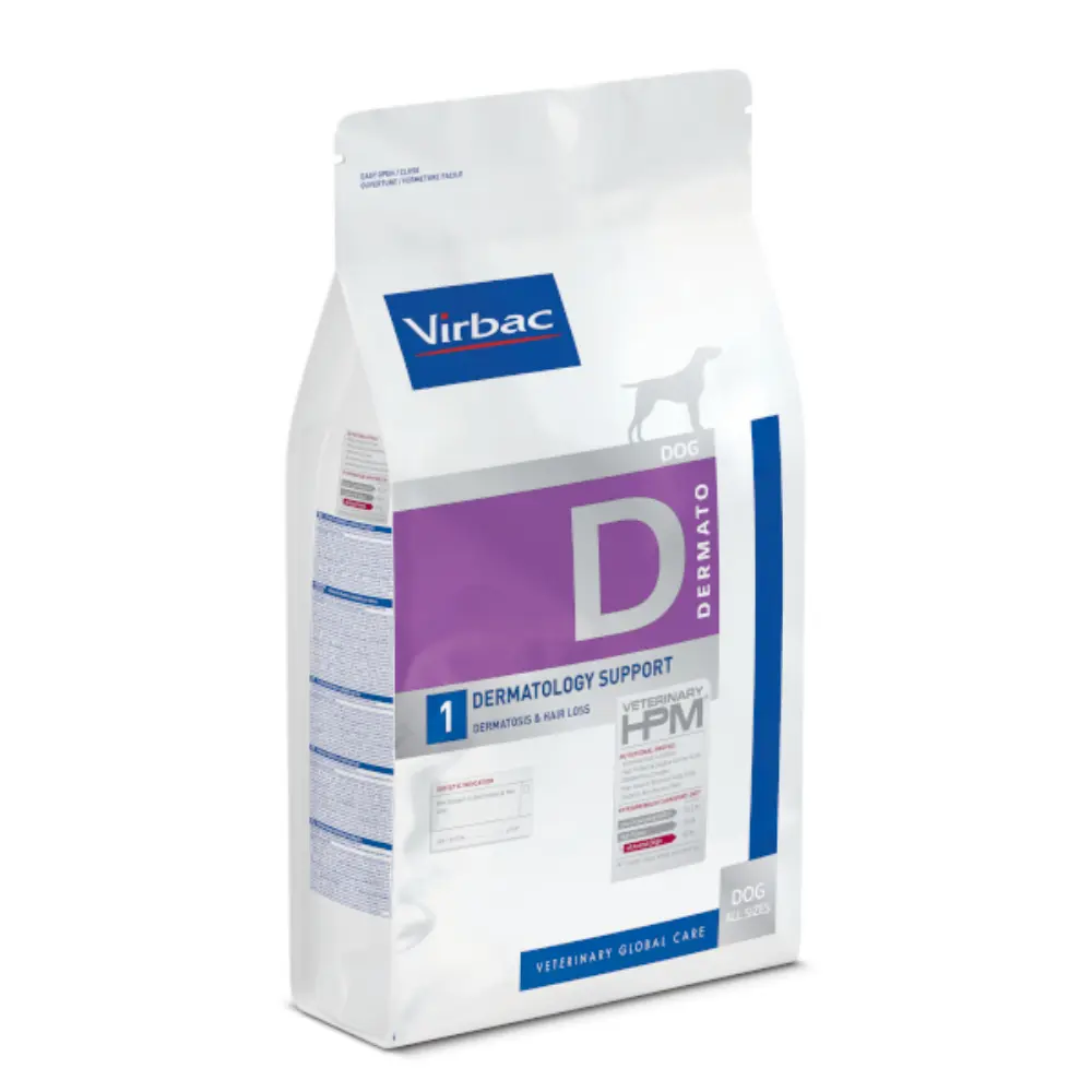 [VB-DM-12KG] Virbac Alimento Seco Dermatology Support para Perro Adulto 12 kg