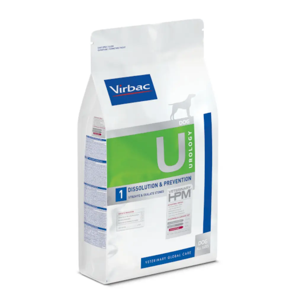 [VB-UR-12KG] Virbac Alimento Seco Urology Dissolution & Prevention para Perro Adulto 12 kg
