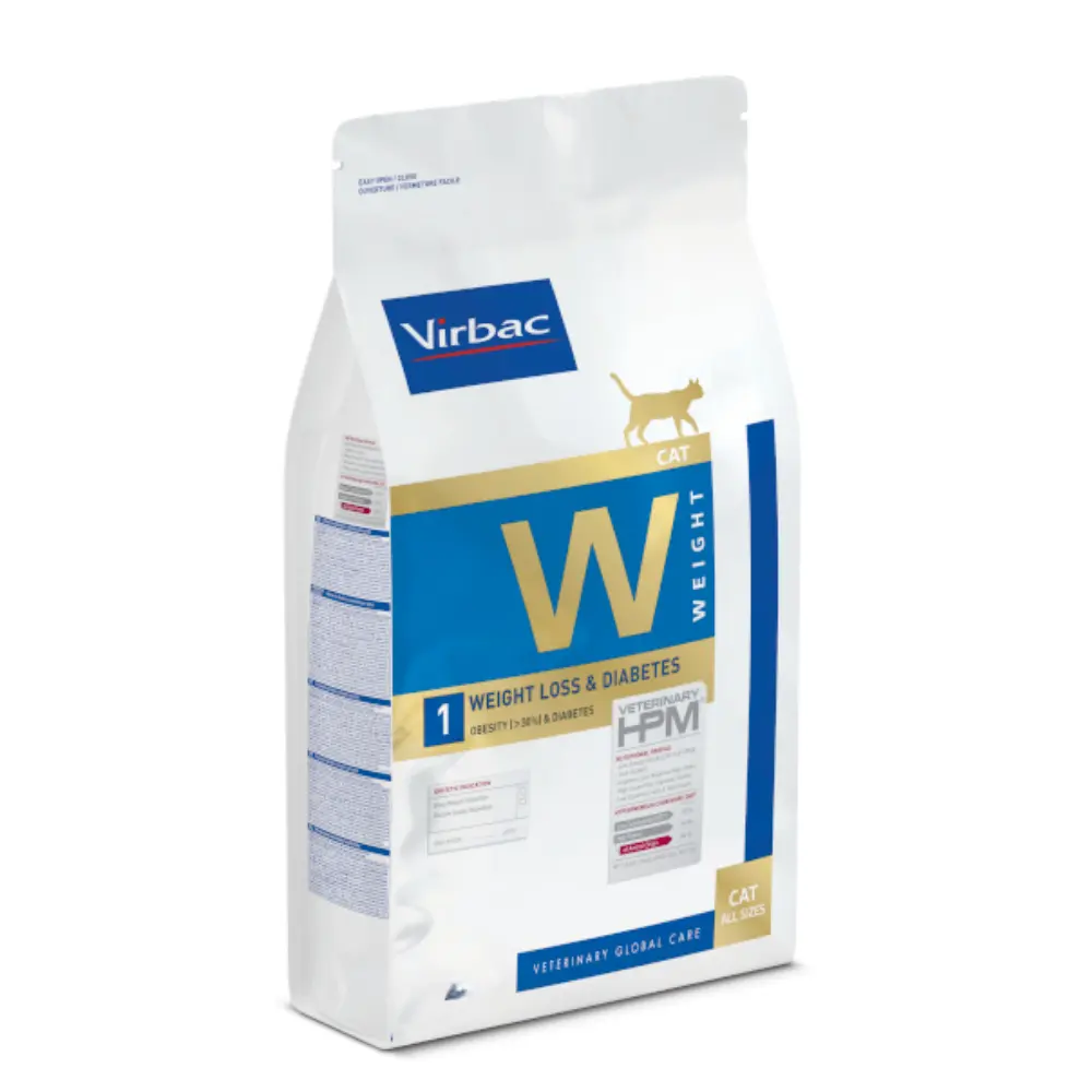 [VB-FE-WL-DB-3KG] Virbac Alimento Seco Weight Loss & Diabetes para Gato Adulto 3 kg