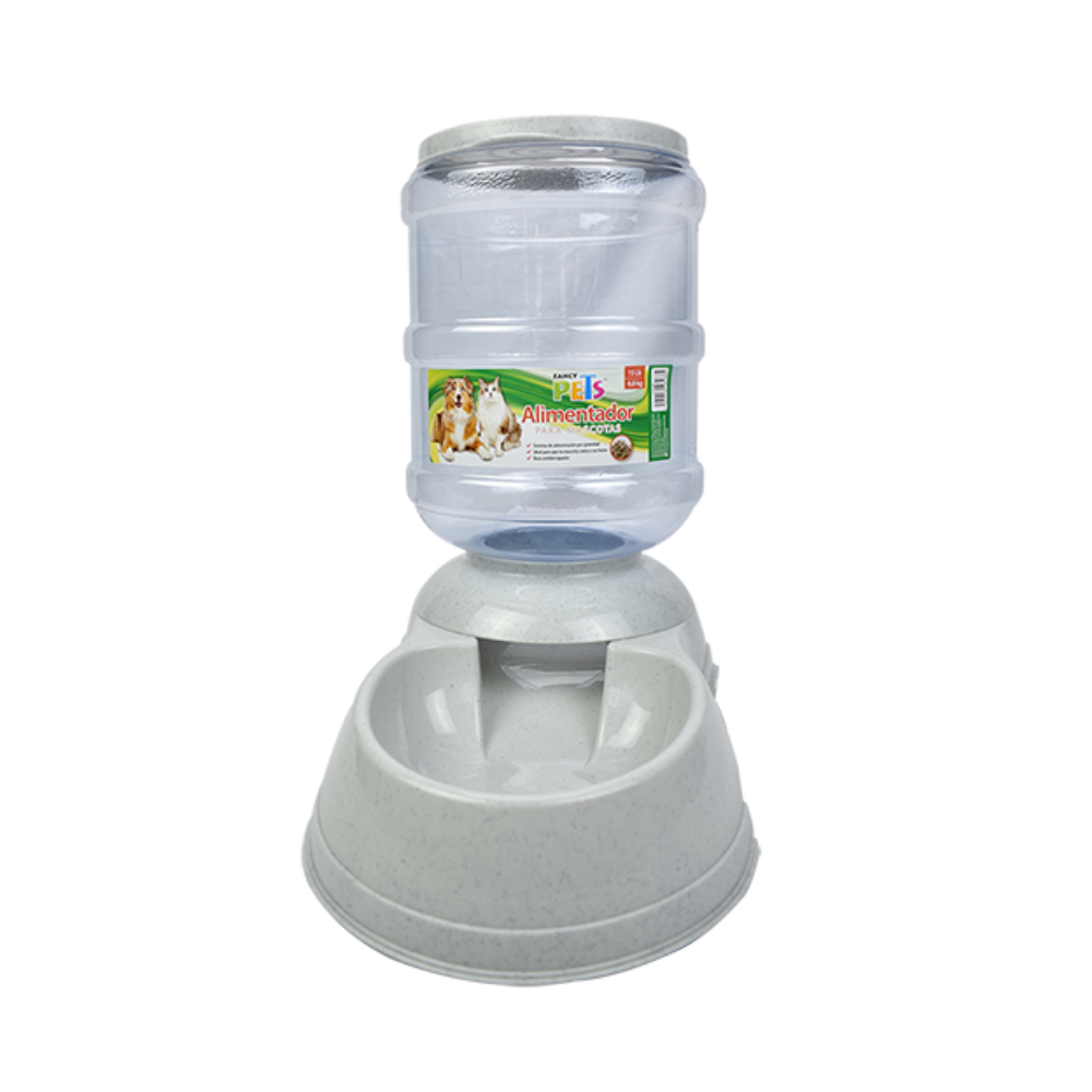 Fancy Pets Alimentador por Gravedad para Perro y Gato capacidad 6.8 kg