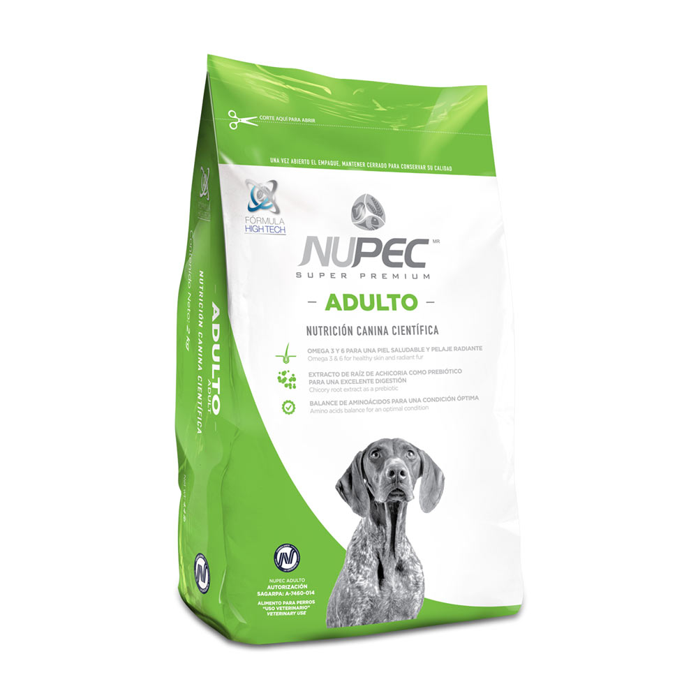 Nupec Alimento Seco para Perro Adulto Raza Mediana/Grande 20 kg