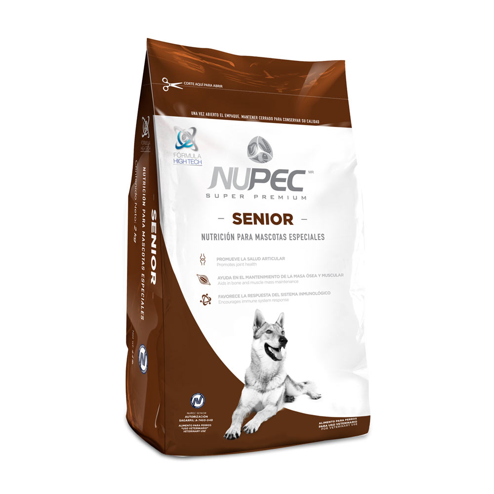 Nupec Alimento Seco para Perro Senior Raza Mediana/Grande 15 kg