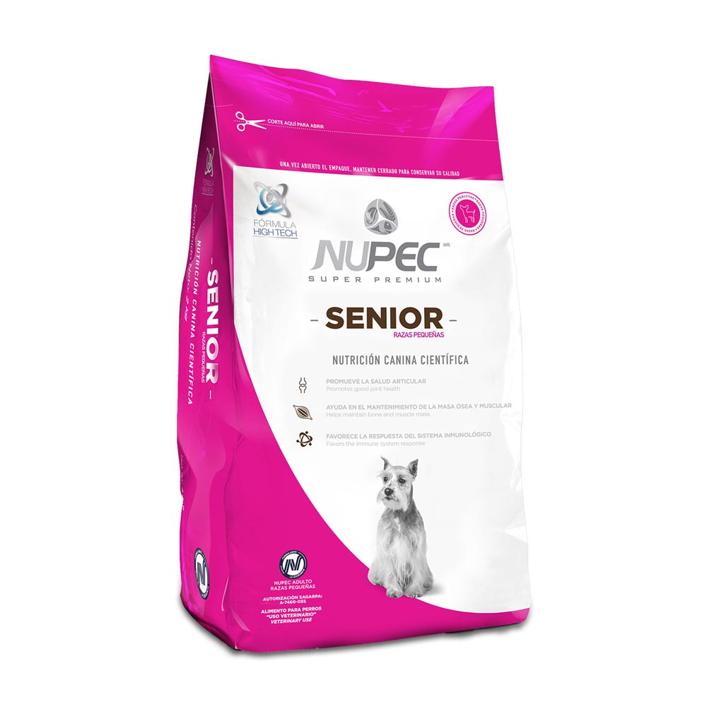[NP-SE-RP-2KG] Nupec Alimento Seco para Perro Senior Raza Pequeña 2 kg