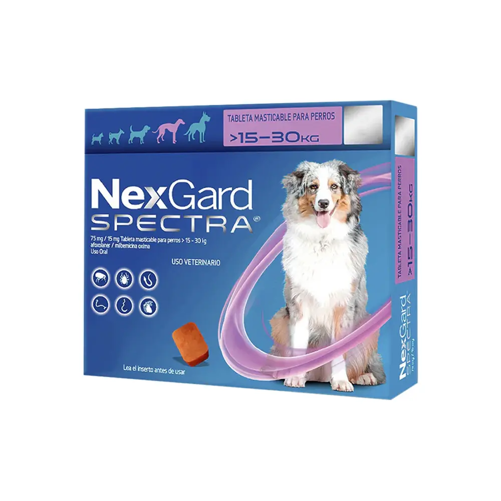 Nexgard Tableta Desparasitante para Perro de 15.1 a 30 kg