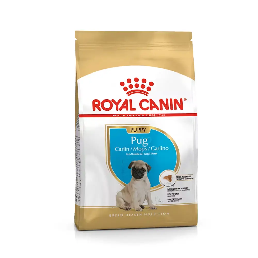 Royal Canin Alimento Seco para Perro Cachorro Raza Pug 1.1 kg