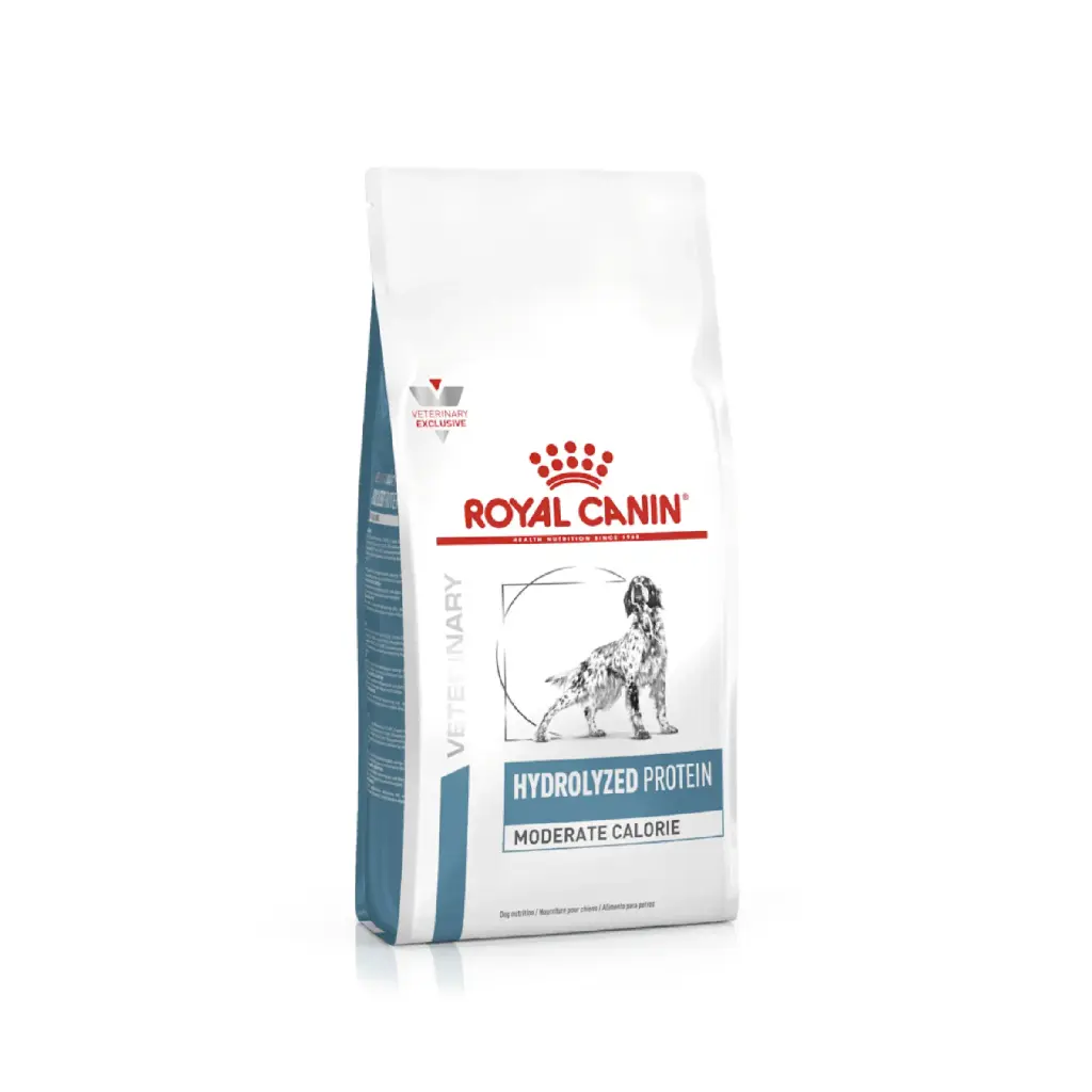 Royal Canin Prescripcion Alimento Seco Hydrolyzed Protein Moderate Calorie para Perro Adulto 11 kg