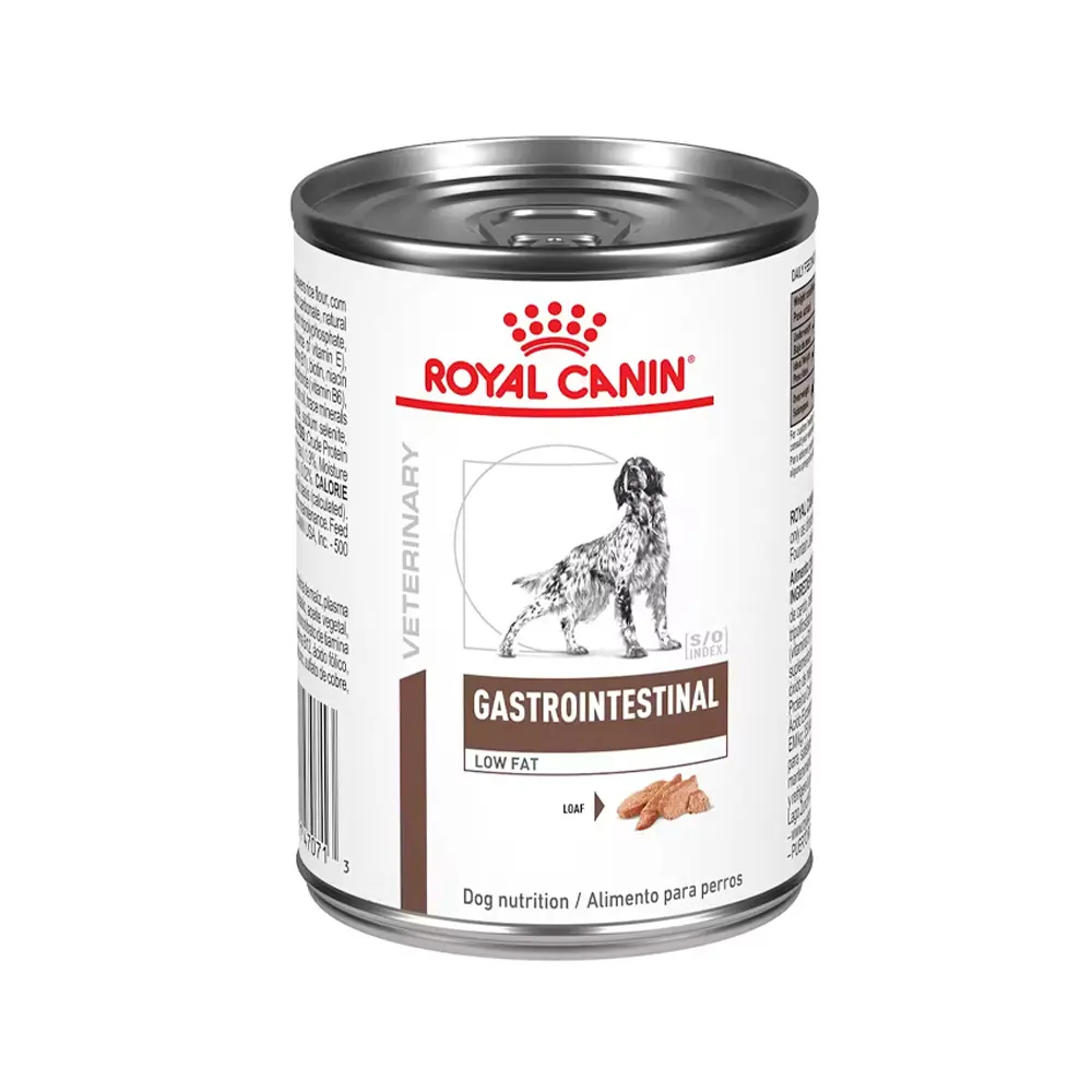 [RCVET-HM-GI-LF-390G] Royal Canin Prescripcion Alimento Humedo Gastrointestinal Low Fat para Perro Adulto 390 g