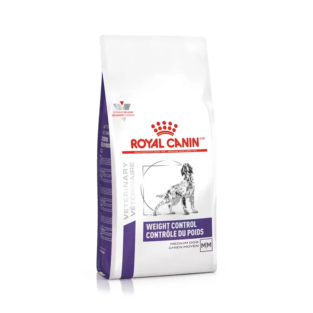 Royal Canin Prescripcion Alimento Seco Weight Control para Perro Adulto Raza Mediana 8 kg
