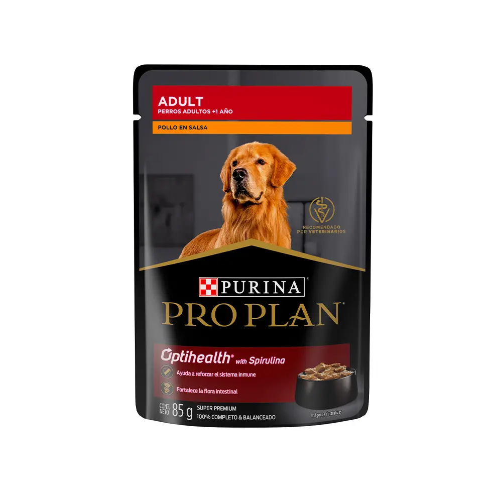 Pro Plan Alimento Humedo para Perro Adulto Receta Pollo 85 g