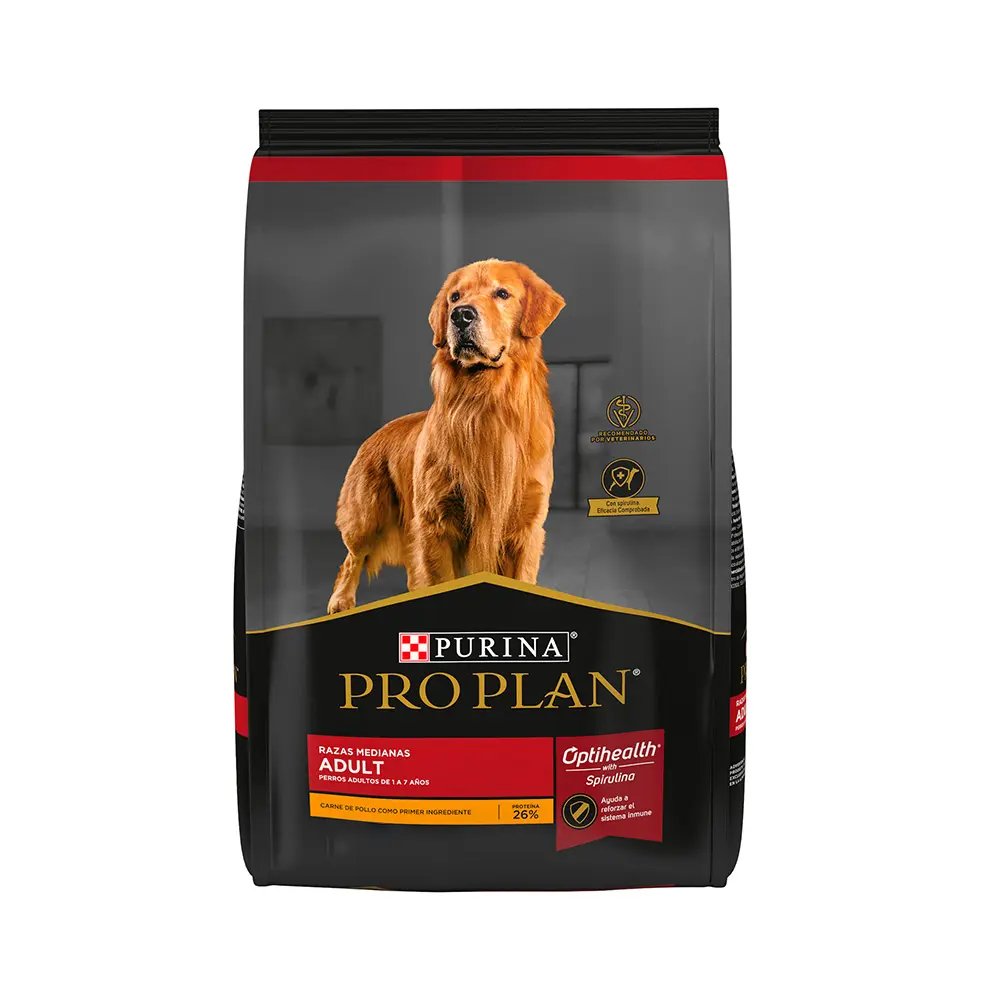 [PP-AD-RM-3KG] Pro Plan Alimento Seco para Perro Adulto Raza Mediana 3 kg