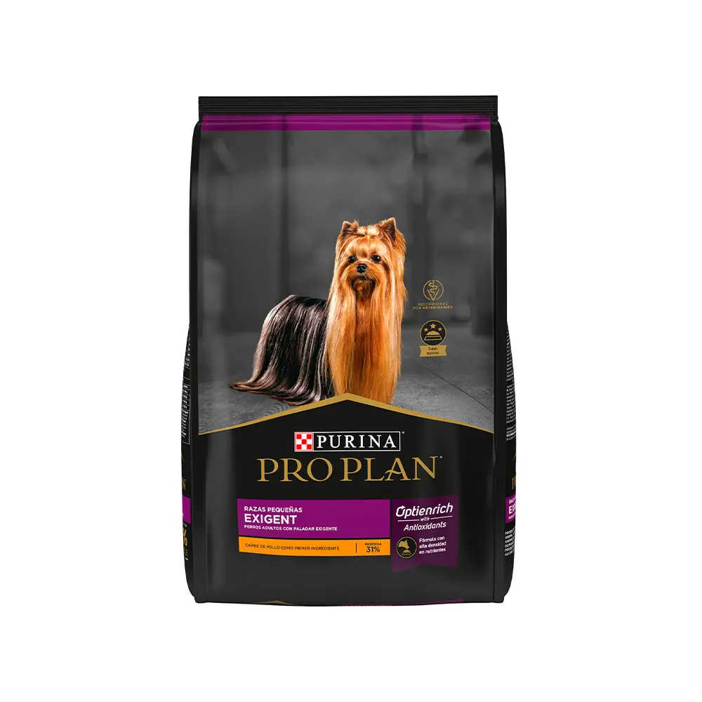 Pro Plan Alimento Seco Exigent para Perro Adulto Raza Pequeña 3 kg