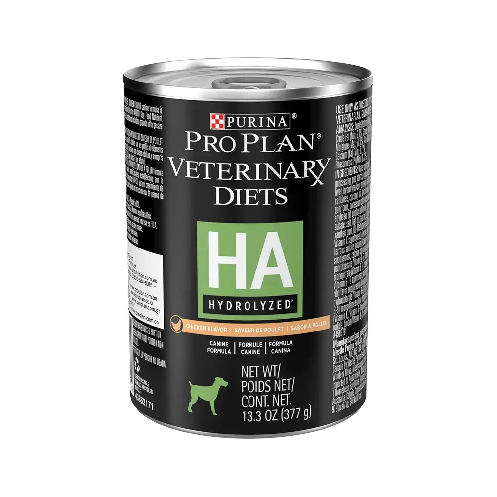 [PPVET-HM-HA-377G] Pro Plan Prescripcion Alimento Humedo HA Hydrolyzed para Perro Adulto 377 g