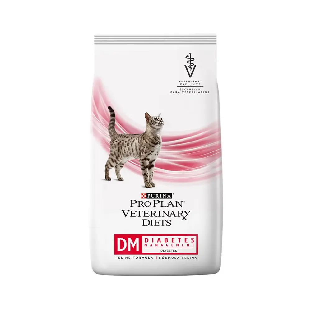 [PPVET-FE-DM-2.72KG] Pro Plan Prescripcion Alimento Seco DM Diabetic Management para Gato Adulto 2.72 kg