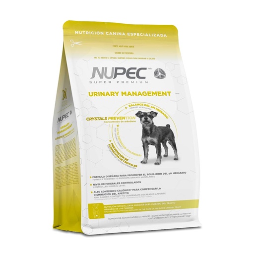 [NP-UR-5KG] Nupec Alimento Seco Urinary Management para Perro Adulto 5 kg