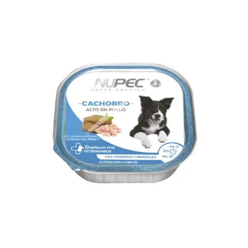 [NP-HM-CA-LATA-100G] Nupec Alimento Humedo para Perro Cachorro Lata 100 g