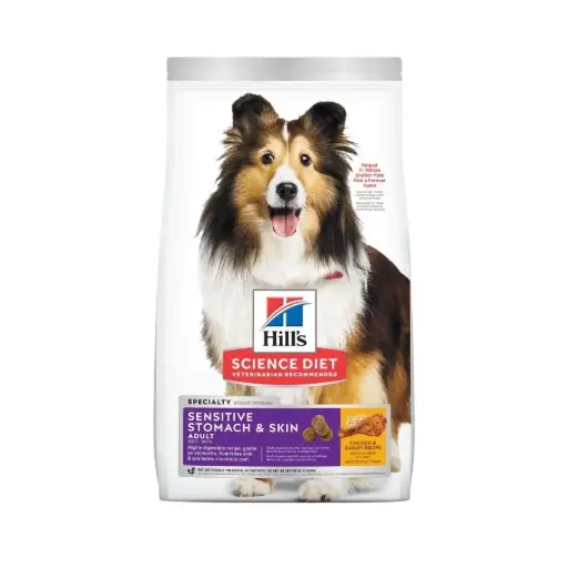 [HI-SENS-SKST-7KG] Hill's Alimento Seco Sensitive Stomach & Skin para Perro Adulto 7 kg