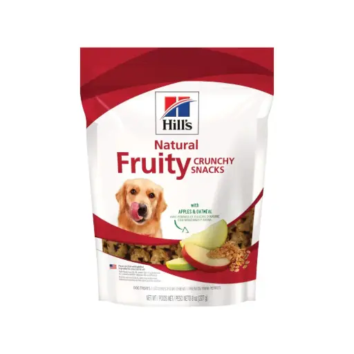 [HI-TREATS-MA-227G] Hill's Treats Premios para Perro Receta Manzana y Avena 227 g