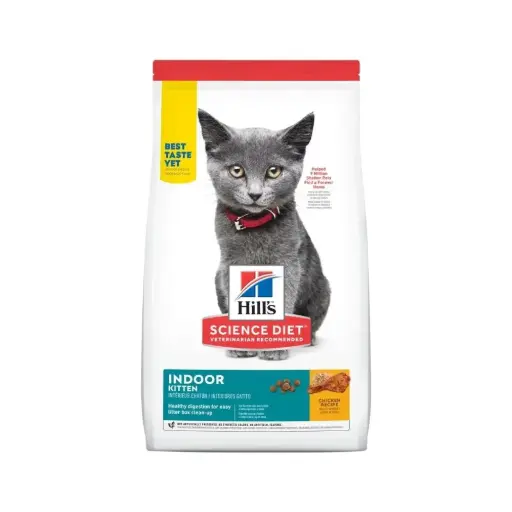 [HI-FE-KT-IDR-3.2KG] Hill's Alimento Seco para Gatito Indoor 3.2 kg