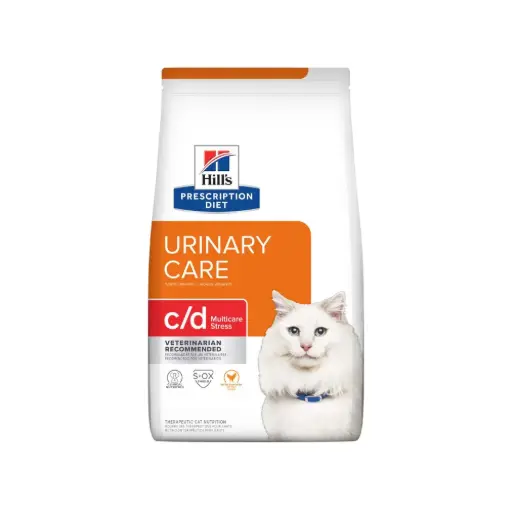 [HIVET-FE-CD-MS-1.8KG] Hill's Prescripcion Alimento Seco c/d Urinary Care Multicare Stress para Gato Adulto 1.8 kg