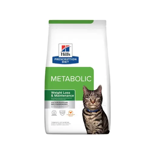 [HIVET-FE-MT-1.8KG] Hill's Prescripcion Alimento Seco Metabolic para Gato Adulto 1.8 kg