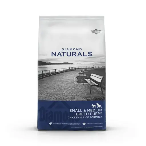 [DN-CA-RPRM-8.16KG] Diamond Naturals Alimento Seco para Perro Cachorro Raza Pequeña y Mediana 8.16 kg