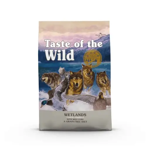 [TW-AD-WL-2.28KG] Taste of the Wild Alimento Seco Wetlands para Perro Adulto Receta Pato Asado 2.28 kg