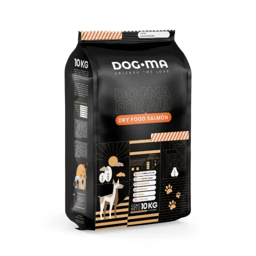 [DA-AD-SMON-10KG] Dogma Alimento Seco para Perro Adulto Todas las Razas Receta Salmon 10 kg