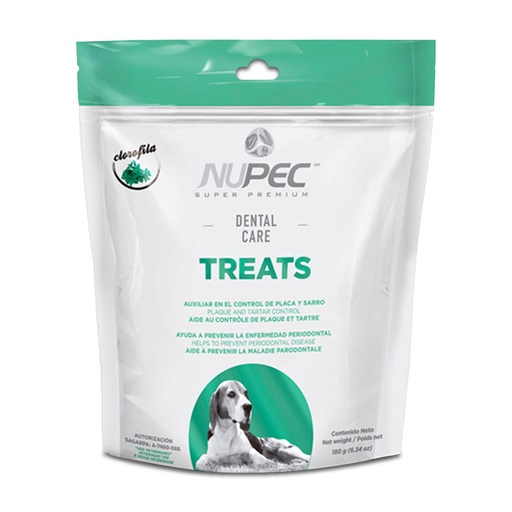 [NP-DENTAL-180G] Nupec Treats Premios Dental Care para Perro 180 g