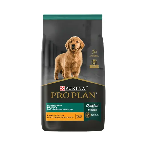 [PP-CA-RM-3KG] Pro Plan Alimento Seco para Perro Cachorro Raza Mediana 3 kg